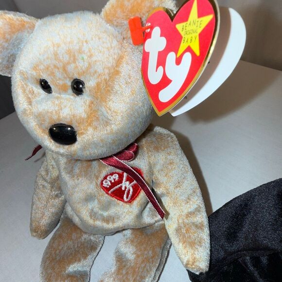 Ty Beanie Babies Lot The End Millennium “Millenium” Error Tag & Signature 1999 B - Picture 5 of 16